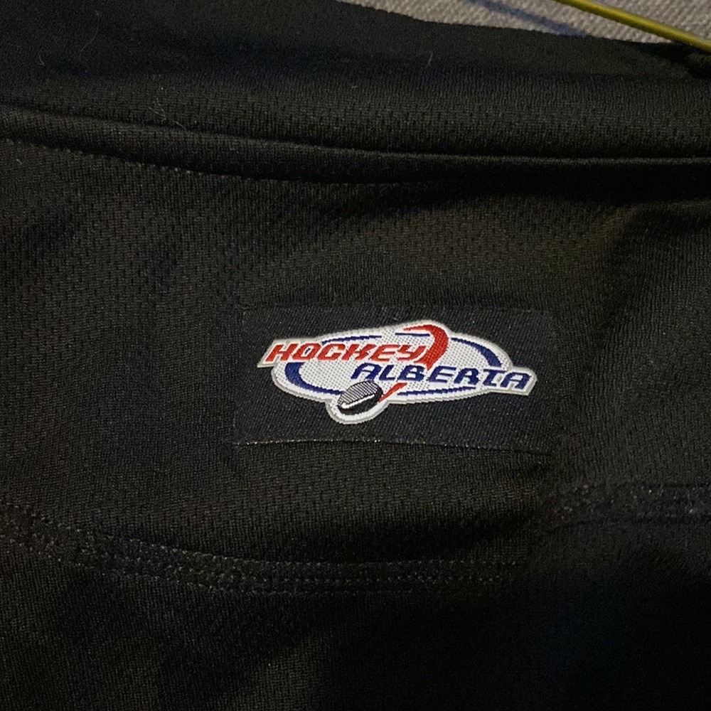 Team Alberta Hockey Lot Men’s Large/XL polo/golf shirt and 1/4 ZipTop X2 NHL WHL - Picture 10 of 15